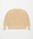 CORGI '4PLY LINEN CREWNECK'(BEIGE)
