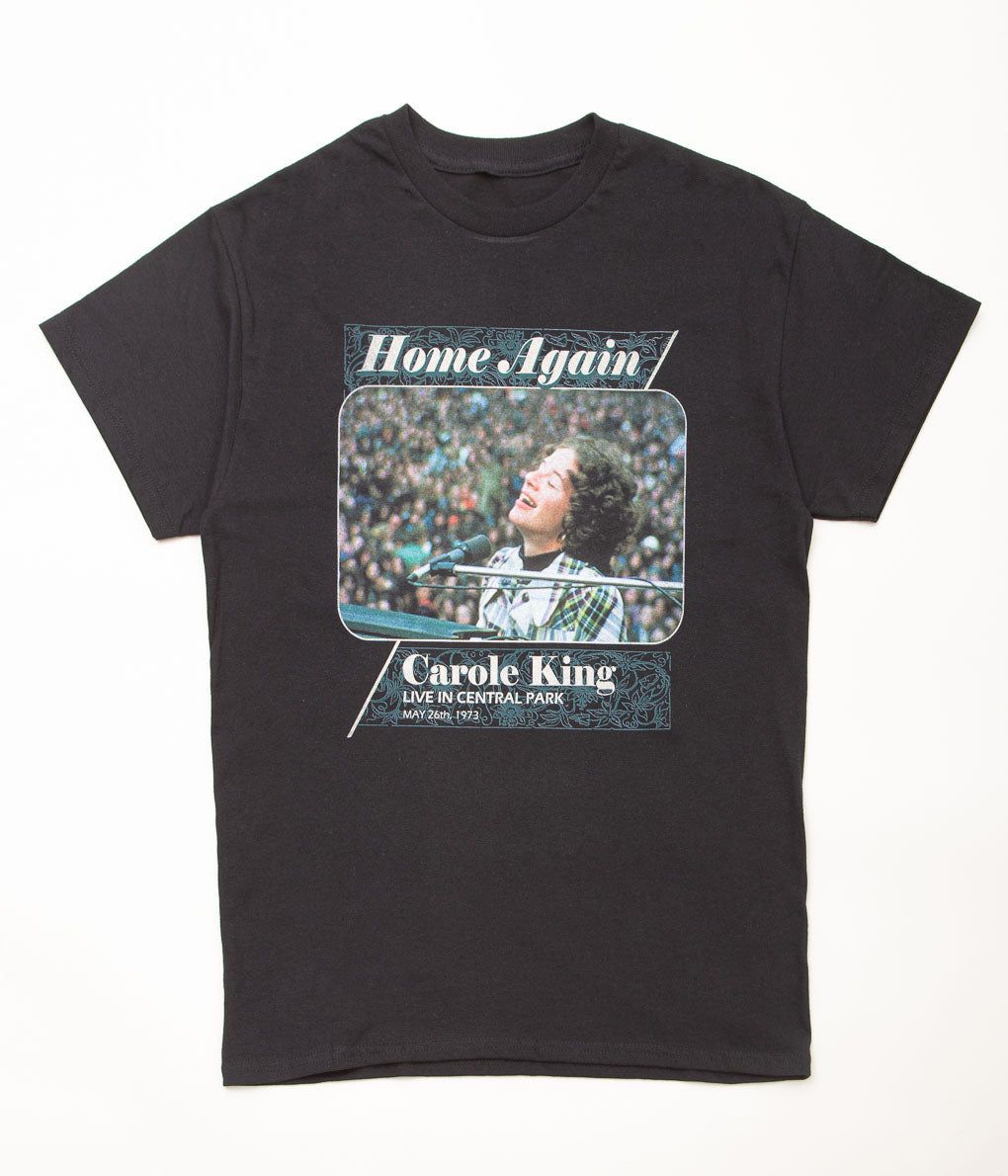 BLUESCENTRIC ''CAROLE KING HOME AGAIN RHEAVY TEE'' (BLACK)