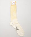 CORGI 'MEN'S COTTON GRADATION SOCKS' (SUN YELLOW)(4)