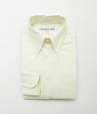 INDIVIDUALIZED SHIRTS ''PINPOINT OXFORD(CLASSIC FIT BUTTON DOWN SHIRT)'' (CREAM)(4)