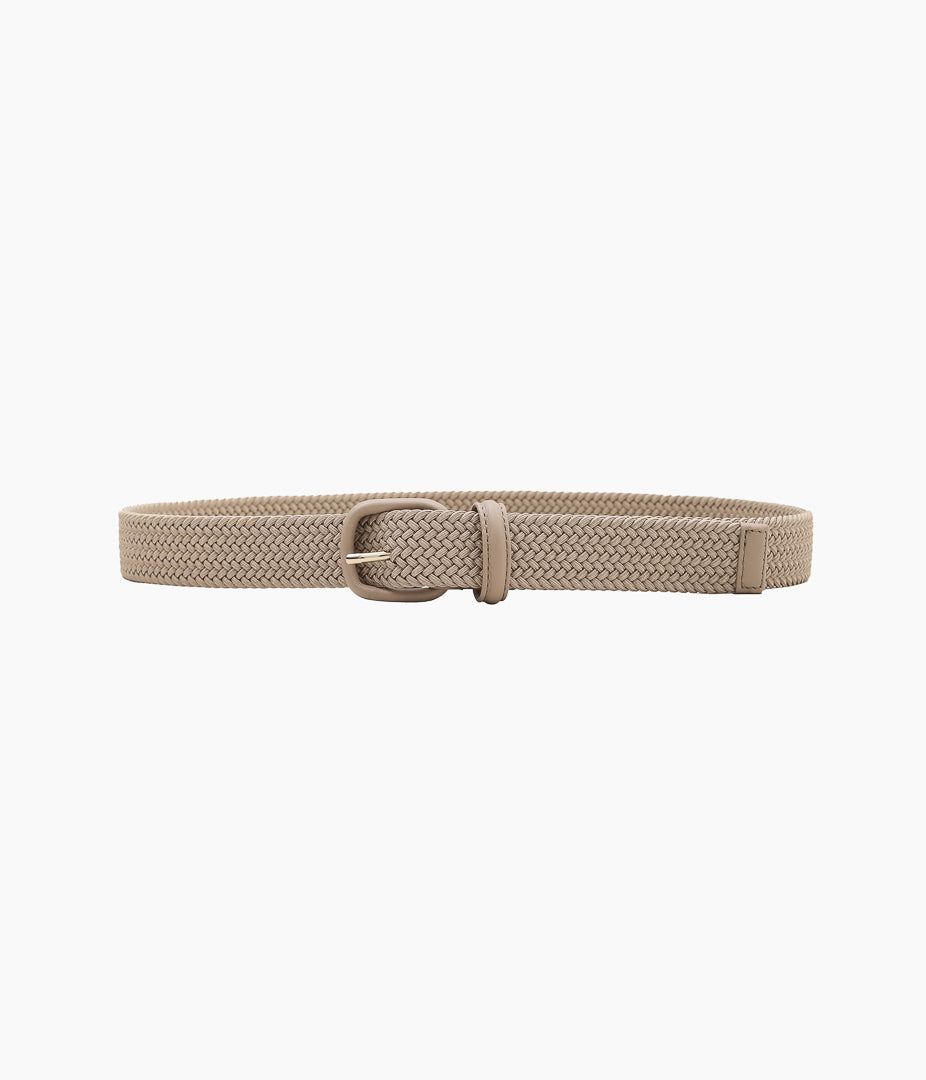 ANDERSON'S ''ELASTIC MESH BELT'' (BEIGE)