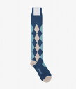 BRESCIANI ''ARGYLE LONG'' (BEIGE X BLUE X LT.BLUE)