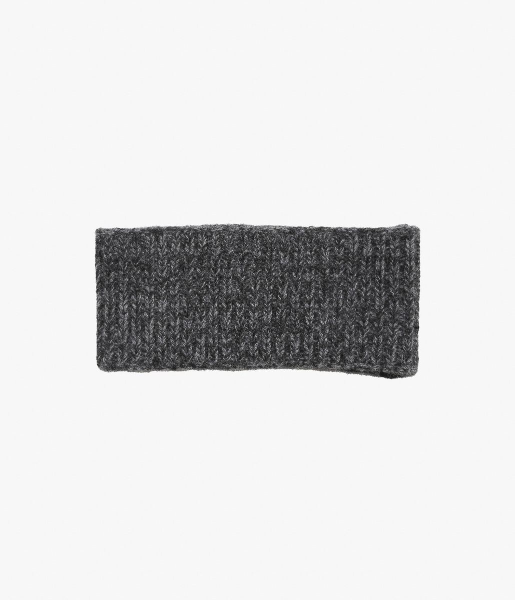 CORGI ''6PLY WOOL HEADBAND'' (DERBY GREY / CHARCOAL)