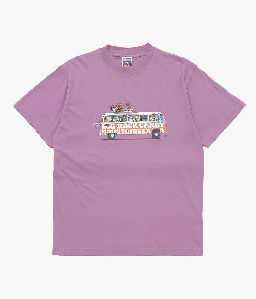 BIG ROCK CANDY MOUNTAINEERING ''RAMBLIN' VAN TEE'' (HUCKLEBERRY)