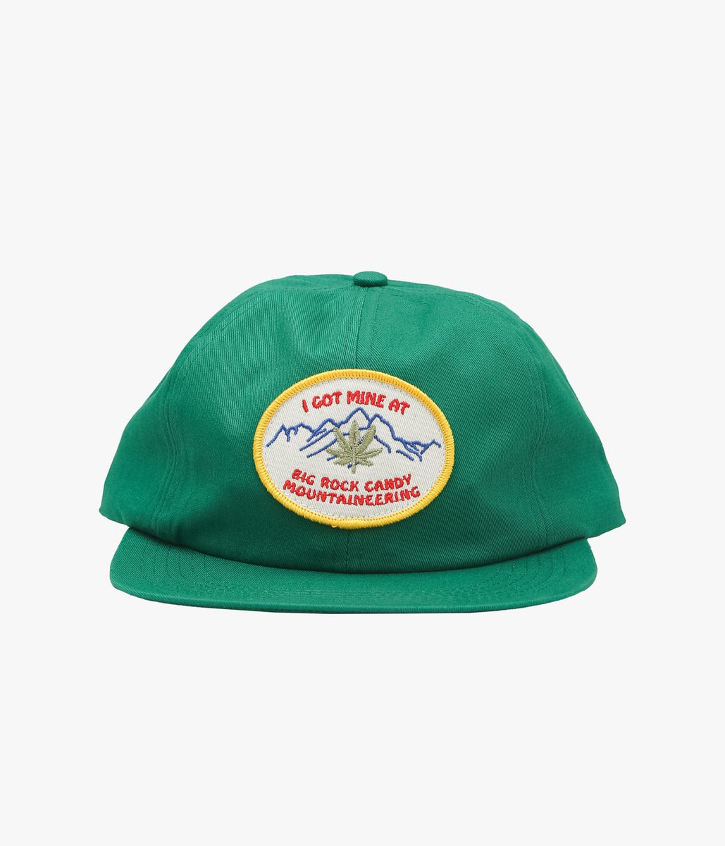 BIG ROCK CANDY MOUNTAINEERING ''TRUCKIN' TWILL MERCED HAT'' (ZUCCHINI)