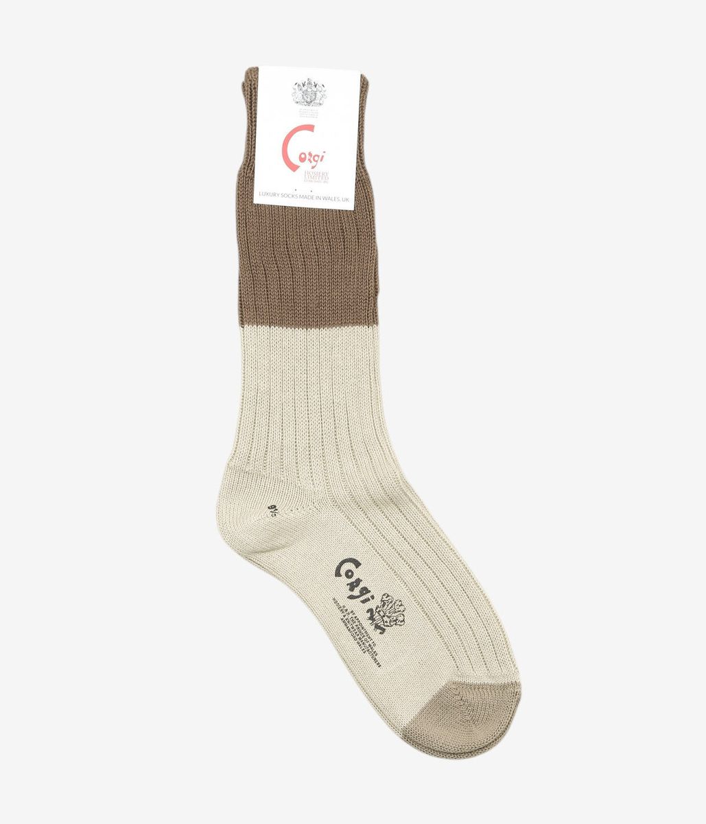 CORGI ''GEELONG COLOR BLOC SOCKS'' (BRONZE)