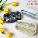 【お買い物マラソン当店P10倍】ETUDE クリアポーチ エチュード ポーチ 韓国雑貨 かわいい 韓国 メイクポーチ 小物入れ 通勤 通学 キャンバス プレゼン...