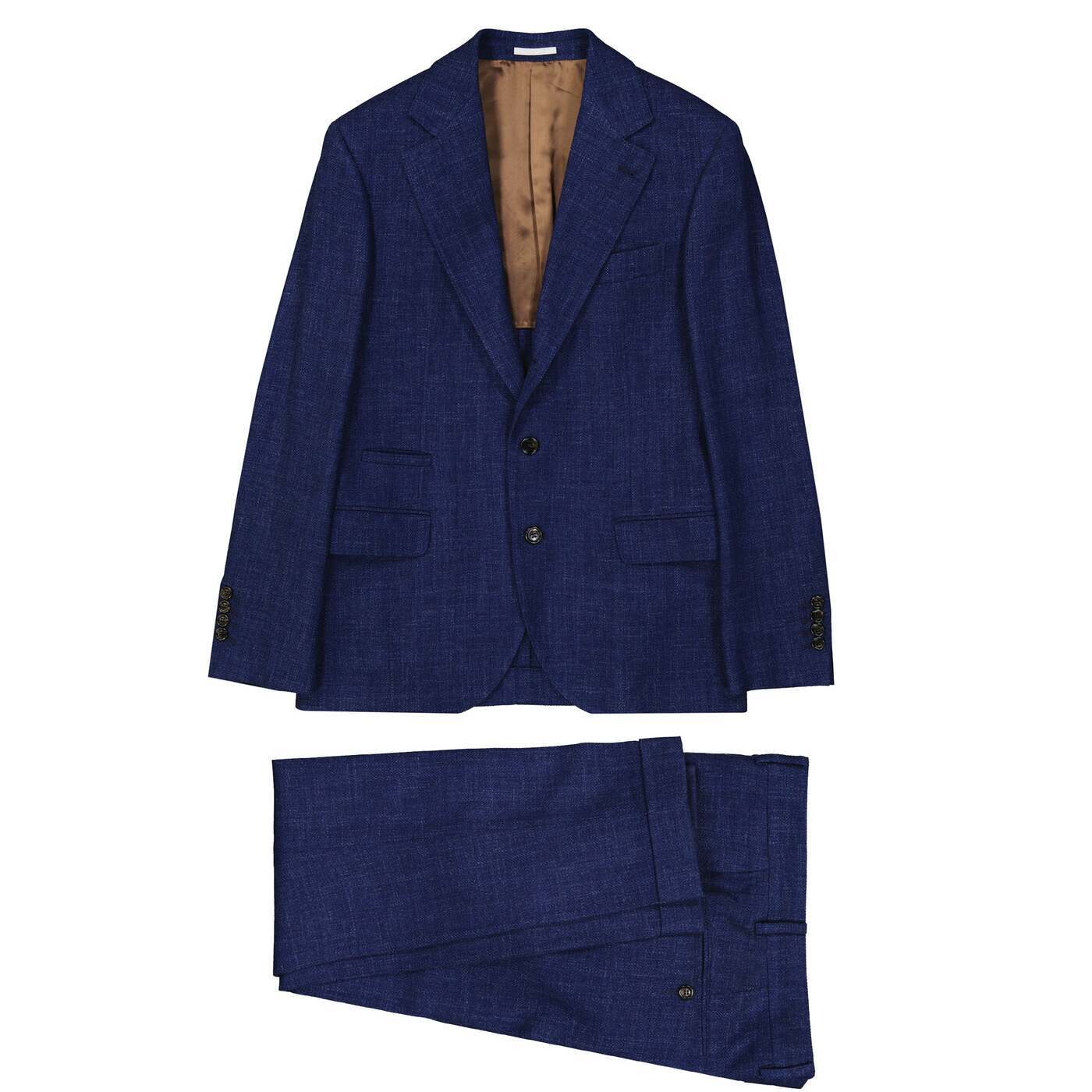 BRUNELLO CUCINELLI ブルネロ クチネリ ブルー Blue スーツ メンズ 8004974772373 【関税・送料無料】【ラッピング無料】 ba