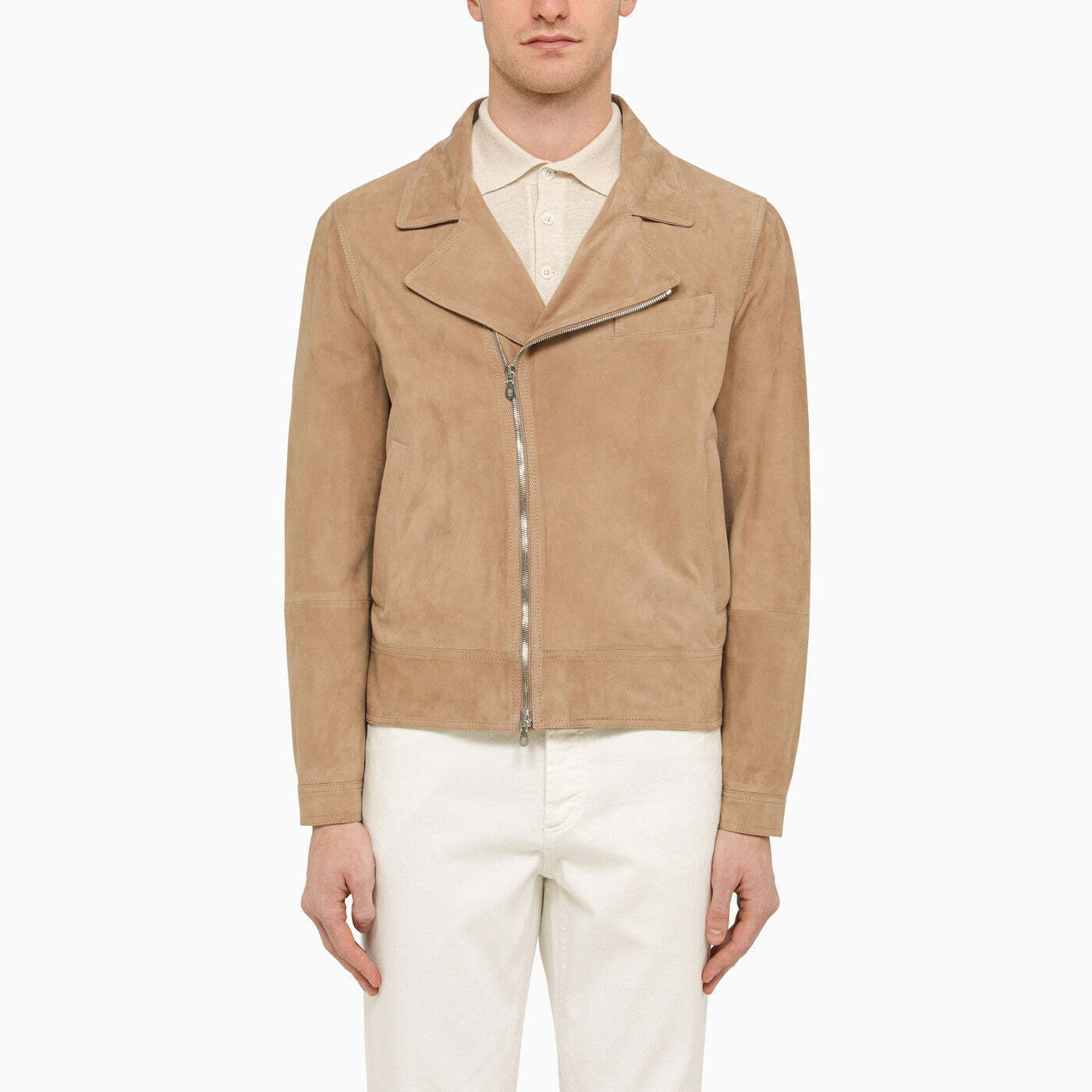 【土日限定クーポン配布中！】 BRUNELLO CUCINELLI ブルネロ クチネリ ベージュ Beige ジャケット メンズ 春夏2024 8225589100693 【関税・送料無料】【ラッピング無料】 ba