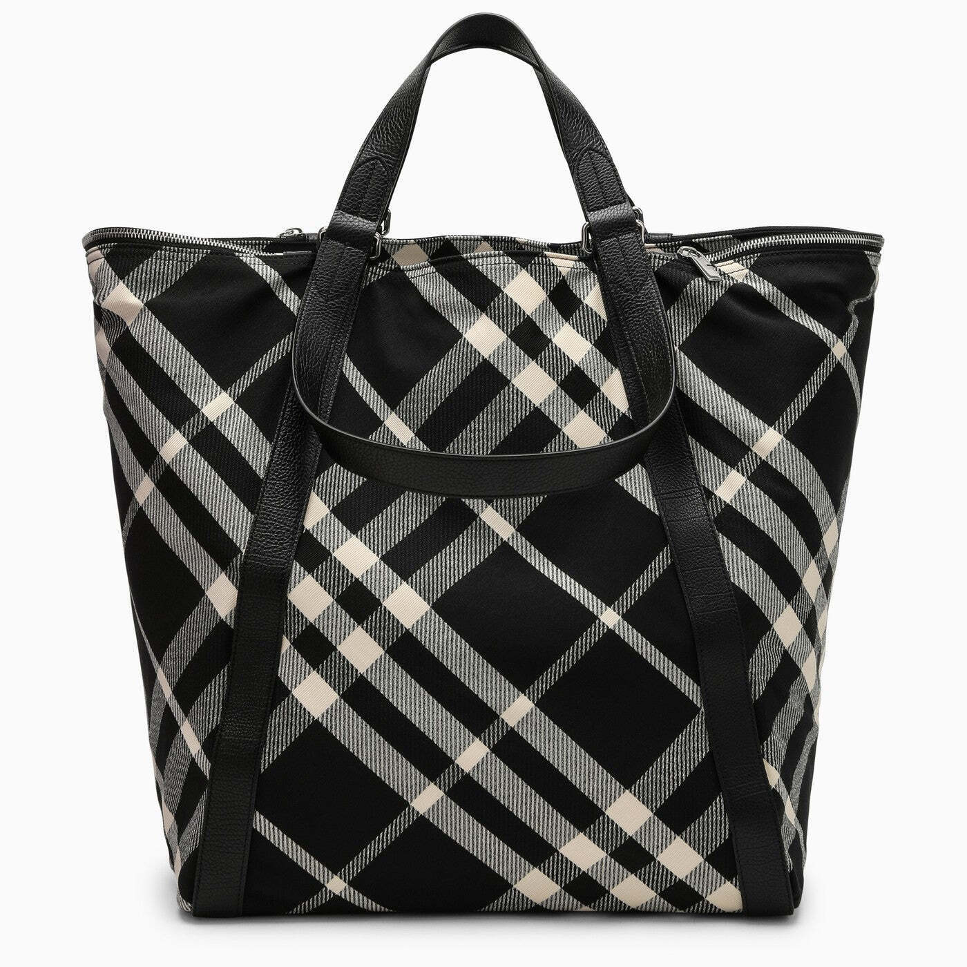 【土日限定クーポン配布中！】 BURBERRY バーバリー ブラック Black トートバッグ メンズ 春夏2024 8312681037973 【関税・送料無料】【ラッピング無料】 ba