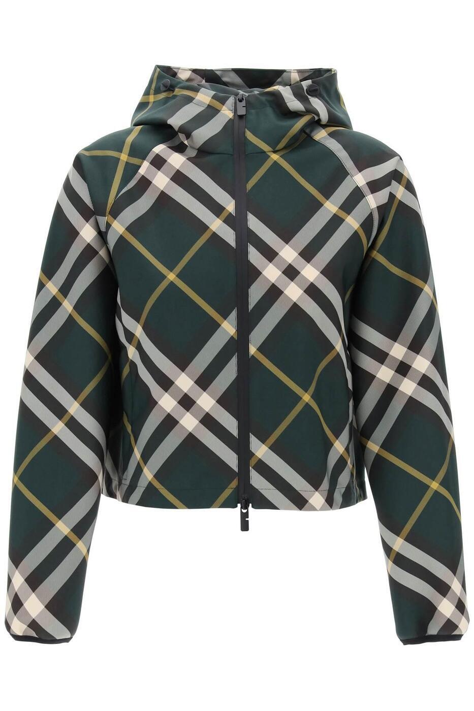 【毎月1日はエントリーでポイント3倍！】 BURBERRY バーバリー グリーン Green ジャケット レディース ..