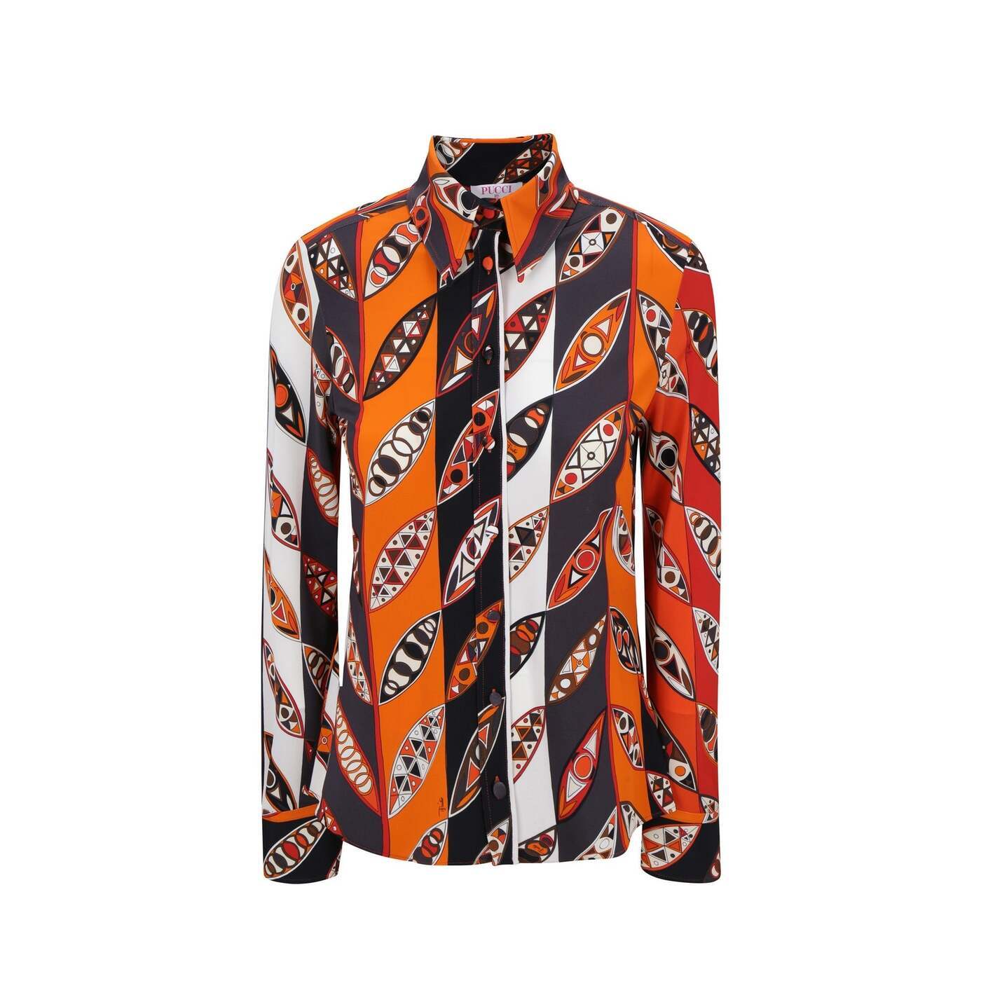 EMILIO PUCCI エミリオ プッチ オレンジ Orange シャツ レディース 8242491523221 【関税・送料無料】【ラッピング無料】 ba