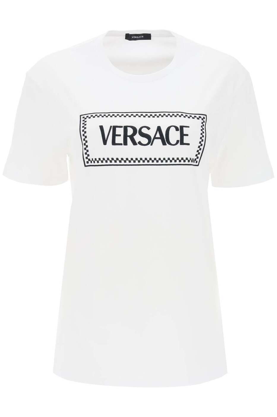 VERSACE ヴェルサーチ ホワイト White Tシャツ レディース 7964138700949 【関税・送料無料】【ラッピング無料】 ba