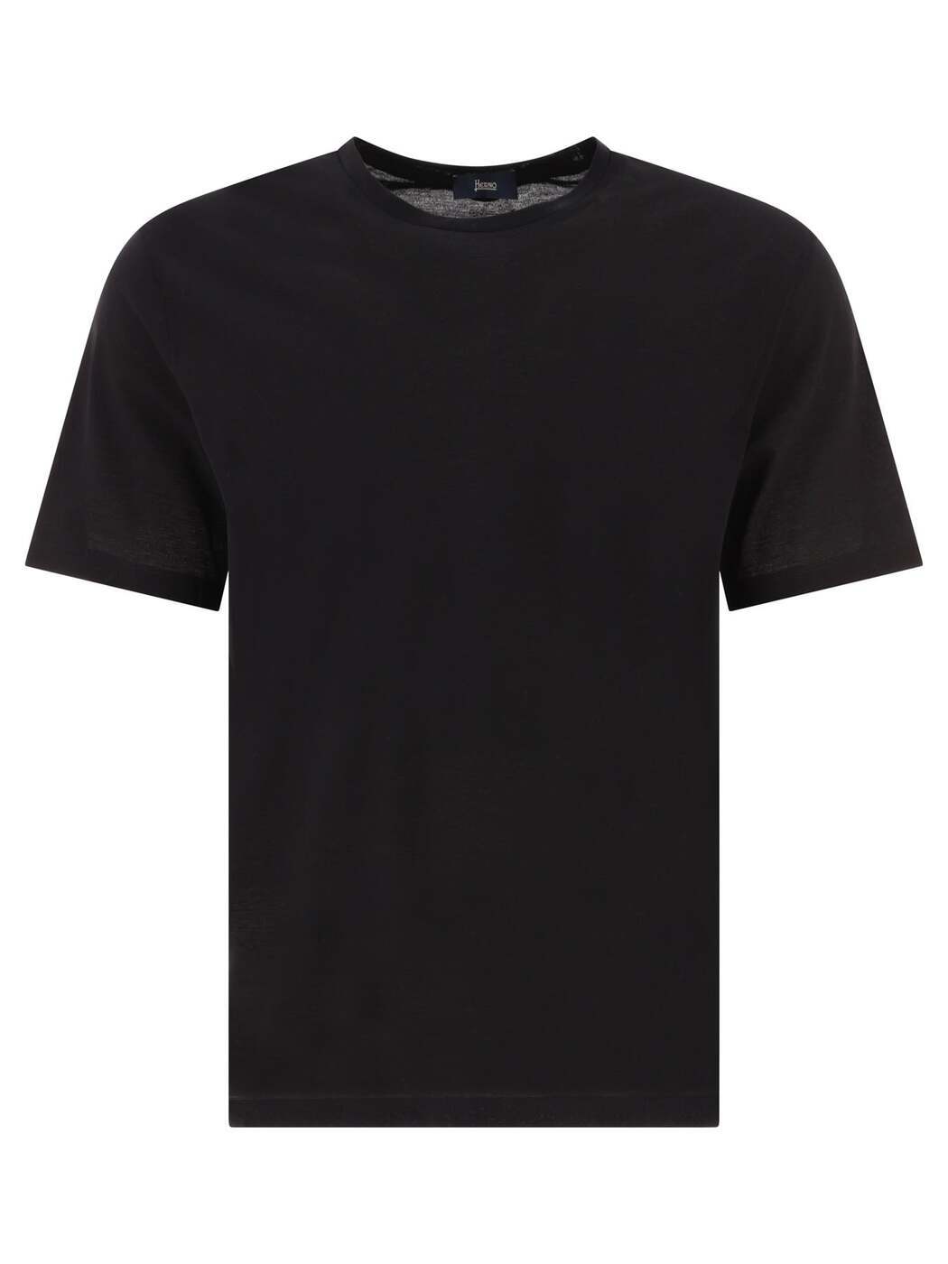HERNO ヘルノ ブラック Black Tシャツ メンズ 8389272666261 【関税・送料無料】【ラッピング無料】 ba