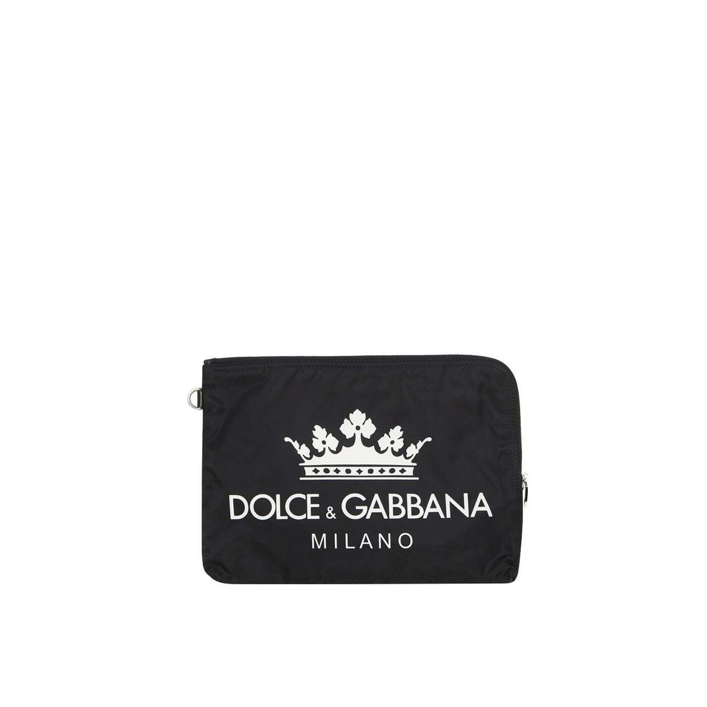 セカンドバッグ 【楽天スーパーSALE!!50000円以上3000円OFFクーポン対象】 DOLCE&GABBANA ドルチェ&ガッバーナ ブラック Black クラッチバッグ メンズ 8225388724373 【関税・送料無料】【ラッピング無料】 ba