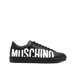 MOSCHINO モスキーノ ブラック Black スニーカー メンズ 8071313555605 【関税・送料無料】【ラッピング無料】 ba