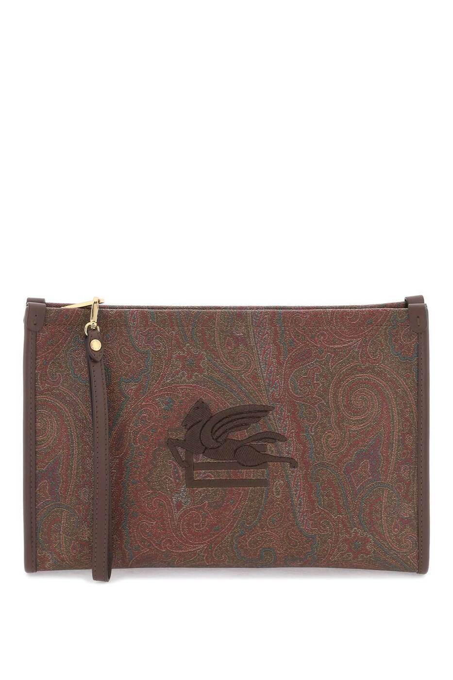 ETRO エトロ レッド Red クラッチバッグ メンズ 8434244616341 【関税・送料無料】【ラッピング無料】 ba