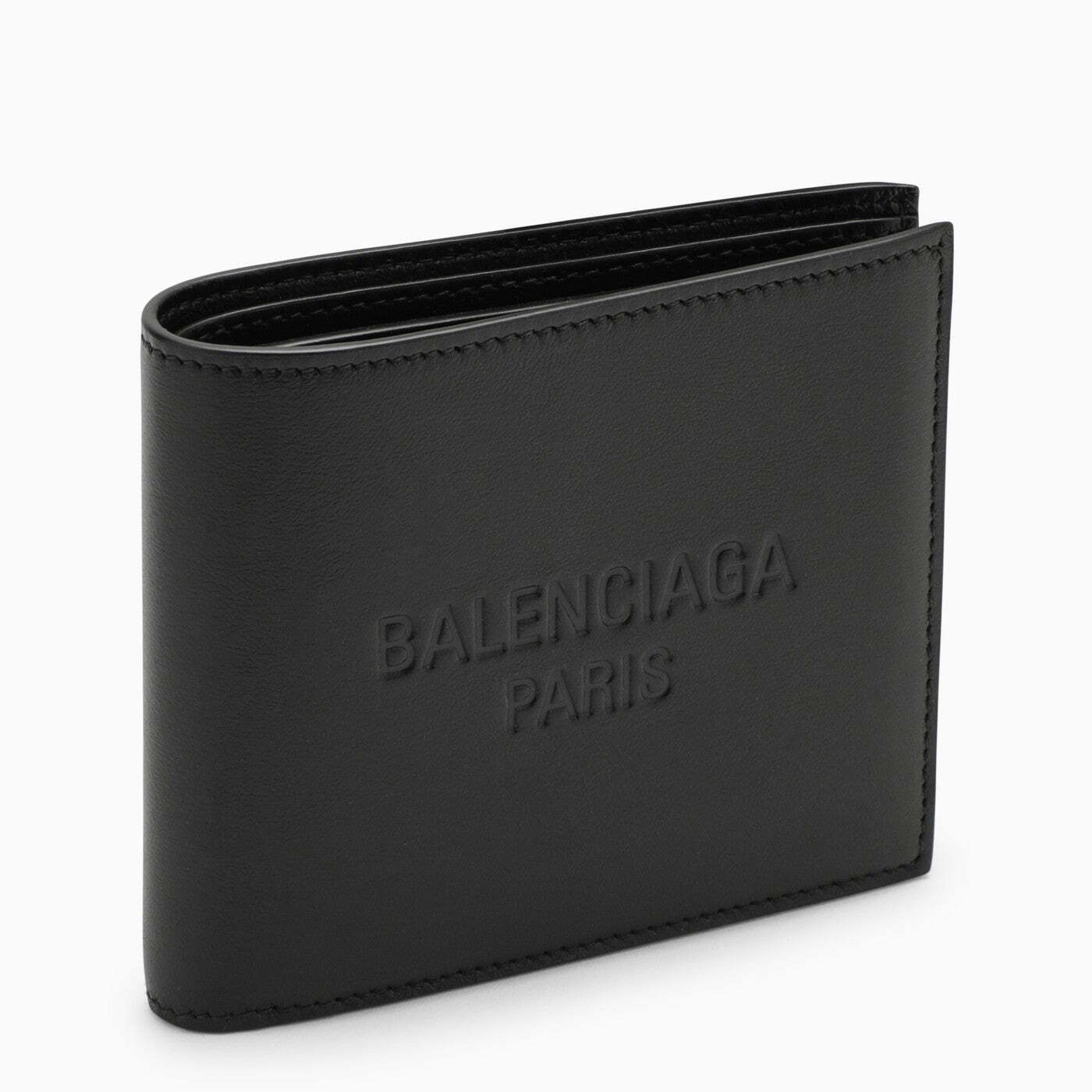 バレンシアガ 財布（メンズ） 【毎月1日はエントリーでポイント3倍！】 BALENCIAGA バレンシアガ ブラック Black 財布 メンズ 春夏2024 8283437465749 【関税・送料無料】【ラッピング無料】 ba