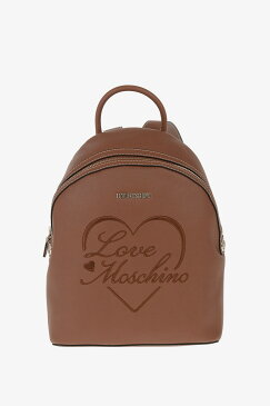 MOSCHINO モスキーノ Brown バックパック JC4022PP1BLC0200 レディース LOVE FAUX LEATHER EMBROIDERED BACKPACK 【関税・送料無料】【ラッピング無料】 dk