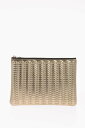 【三連休限定1000円OFF】 パコ ラバンヌ PACO RABANNE クラッチバッグ レディース Clutch and wristlets bags RUBBER 1969 POUCH GOLDEN CALF ZIPPED CLOUTCH 関税 送料無料 ラッピング無料 2020SS dk