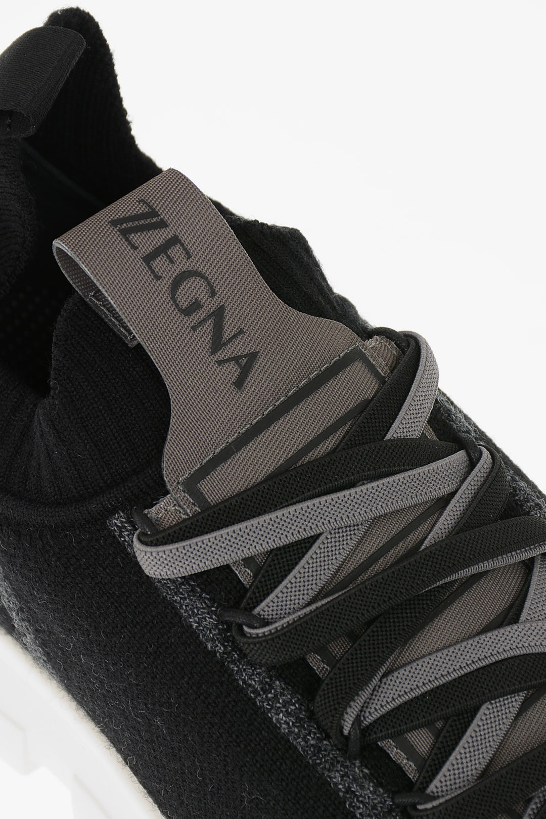 大人気豊富な ERMENEGILDO メンズ Z FABRIC TECHMERINO SOCK 2.0 SNEAKERS dk:BRANDSHOP・クラージュ店 ZEGNA エルメネジルド ゼニア Black スニーカー P265989 大得価格安