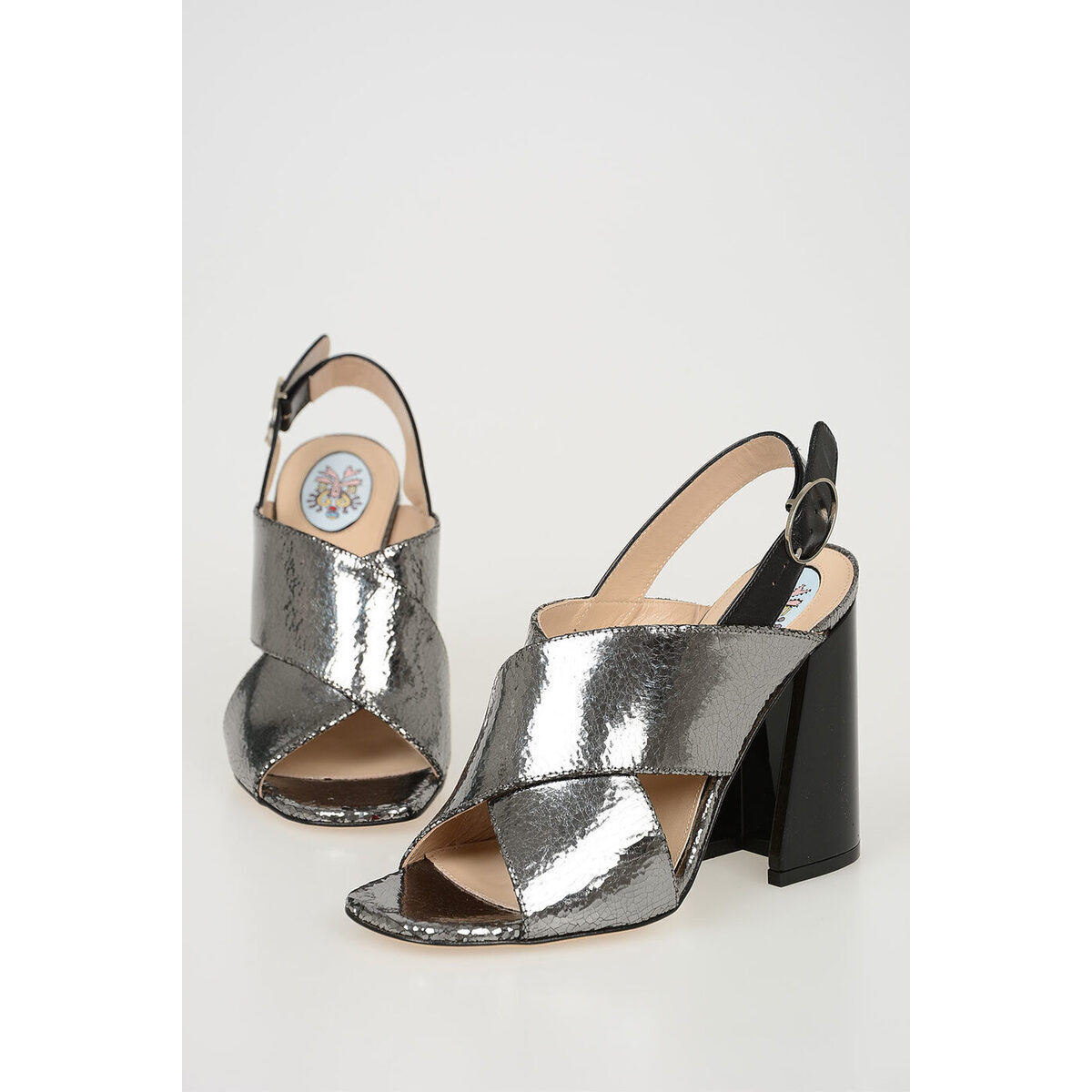 配送員設置送料無料 Paula Cademartori パウラカデマルトーリ Silver レディース 11 Cm Cracked Metallic Leather Delphine Sandals Dk 高級感 Techniq Co In 配送員設置送料無料 Paula Cademartori パウラカデマルトーリ Silver レディース 11 Cm Cracked Metallic Leather Delphine Sandals Dk 高級感 Techniq Co In