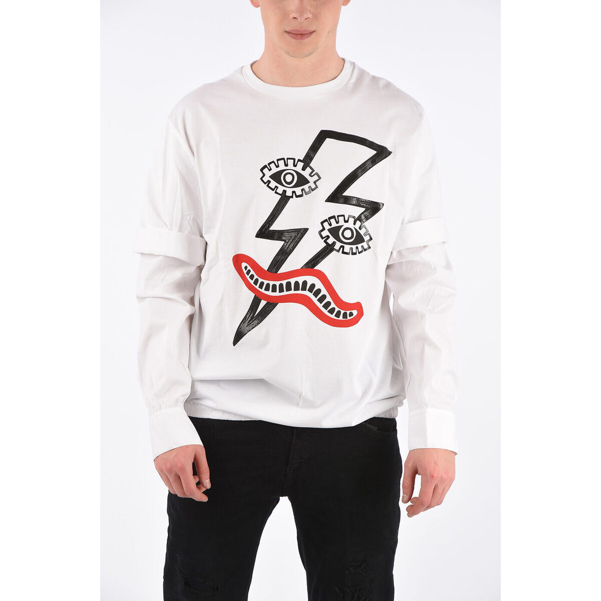 日本正規品2年保証 Neil Barrett ニール バレット White メンズ Long Sleeve Printed T Shirt Dk Keyuca公式店 トップスメンズファッション Insolite Guadeloupe Voyage Com 日本正規品2年保証 Neil Barrett ニール バレット White メンズ Long Sleeve Printed T Shirt Dk Keyuca公式店 トップスメンズファッション Insolite Guadeloupe Voyage Com