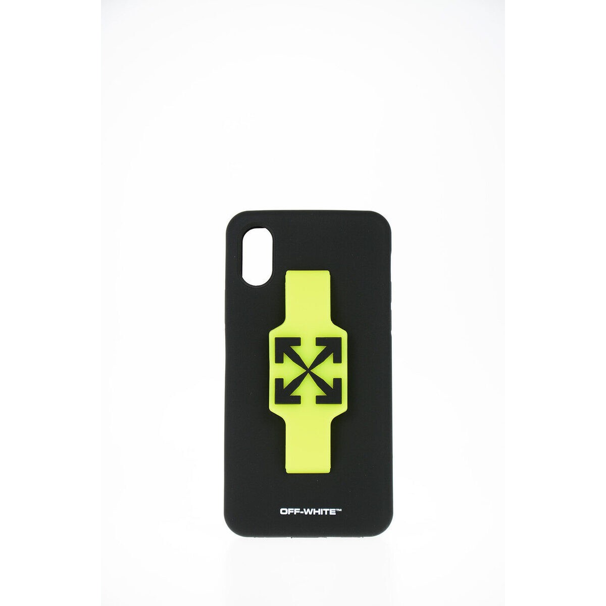 OFF WHITE オフホワイト Black ファッション小物 OMPA013R202940201010 メンズ IPHONE X/XS W FINGER G COVER CASE WITH LOGO