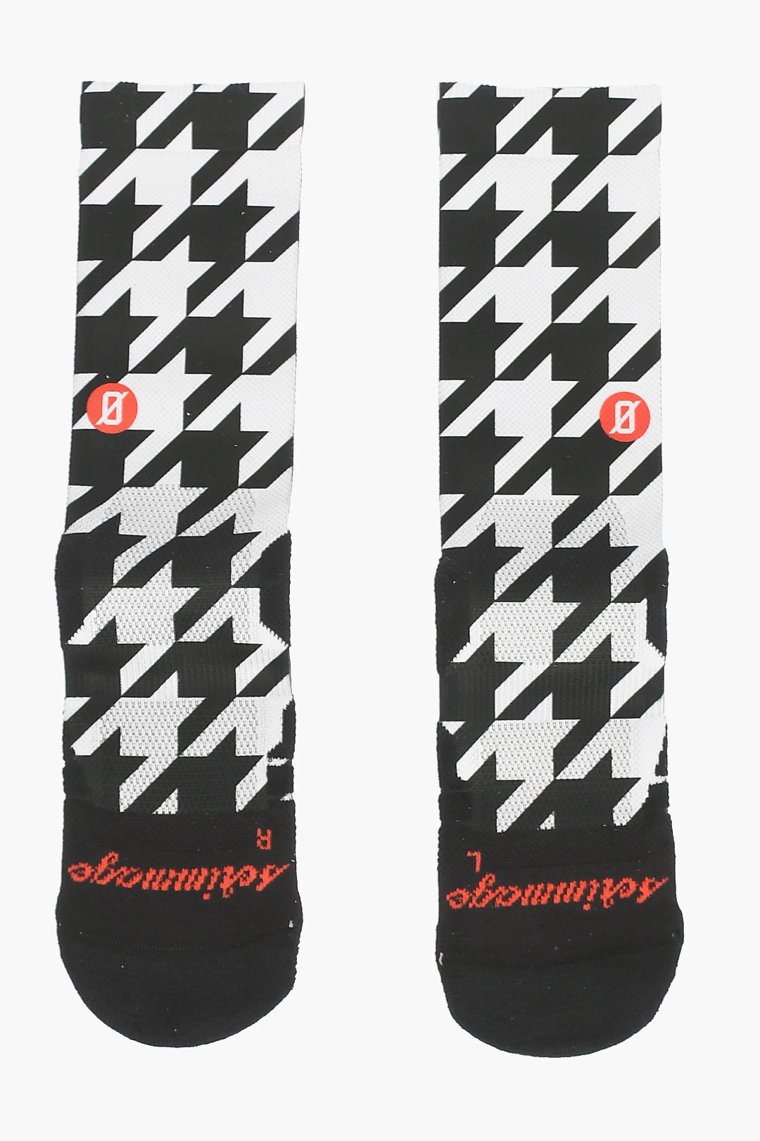 TOOT 【土日限定クーポン配布中！】 SCRIMMAGE スクリメージ アンダーウェア PIED POULE WHITE メンズ HOUNDSTOOTH TWO-TONE SOCKS 【関税・送料無料】【ラッピング無料】 dk