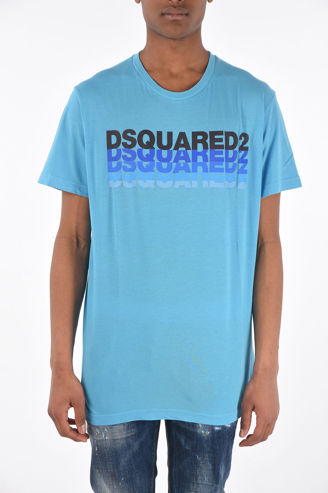 DSQUARED2 ディースクエアード トップス S74GD0836 S21600 481 メンズ T-SHIRT COOL FIT WITH SIDE MAXI LOGO 【関税 送料無料】【ラッピング無料】 dk