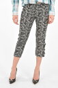 【三連休限定1000円OFF】 ディーゼル DIESEL ズボン パンツ レディース Trousers BLACK GOLD MID-RISE WAIST PACQUARD CAPRI PANTS 00S0JM BG33C 89I 関税 送料無料 ラッピング無料 2020SS dk
