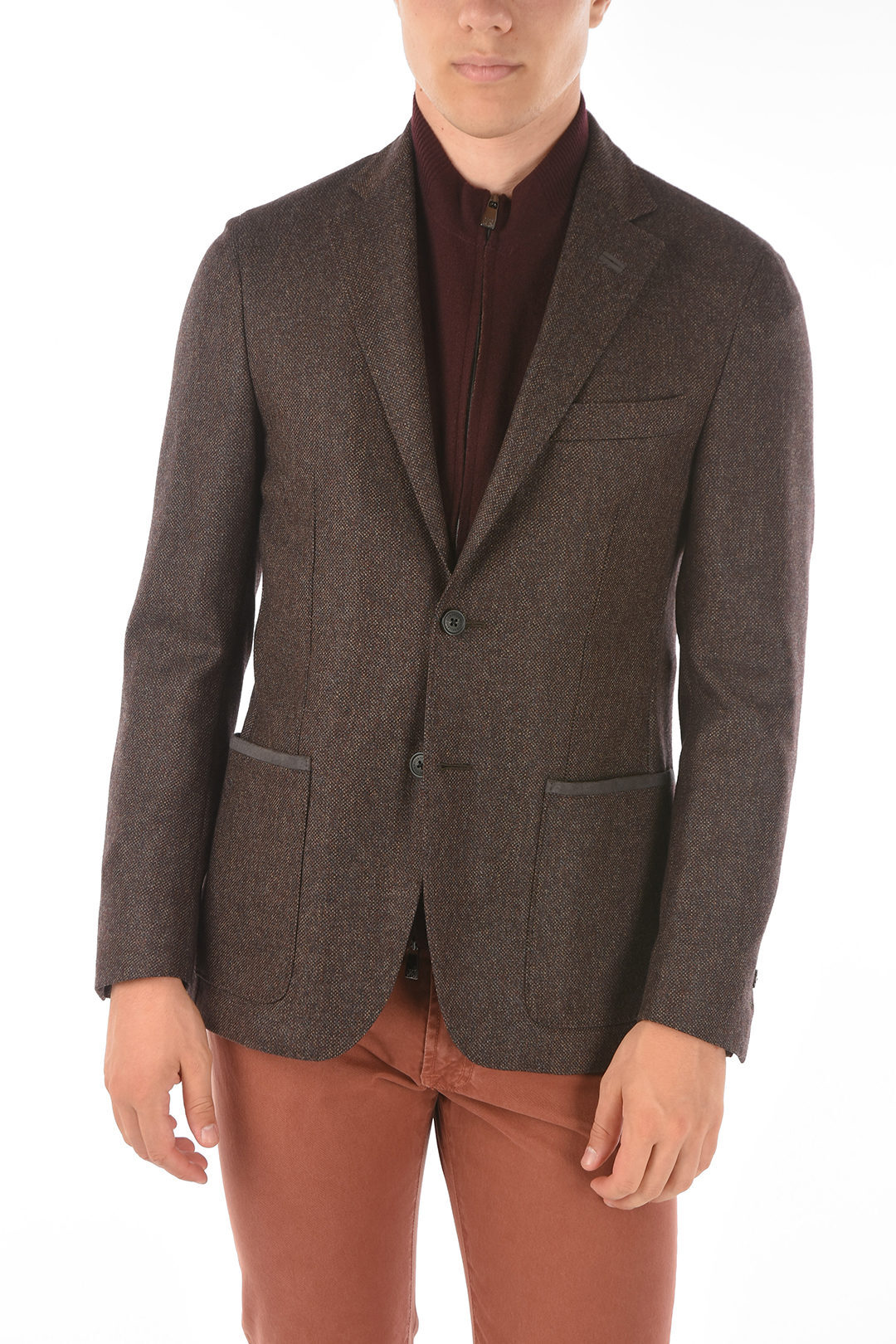 CORNELIANI コルネリアーニ ジャケット 84X526 9813034 030 メンズ ID VIRGIN WOOL SINGLE BREASTED IDENTITY BLAZER 【関税 送料無料】【ラッピング無料】 dk