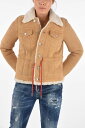 【15,000円以上1,000円OFF!!】 DSQUARED2 ディースクエアード ジャケット S75AM0793 SY1247 109 レディース SHEARLING DRAWSTRING JACKET 【関税・送料無料】【ラッピング無料】 dk