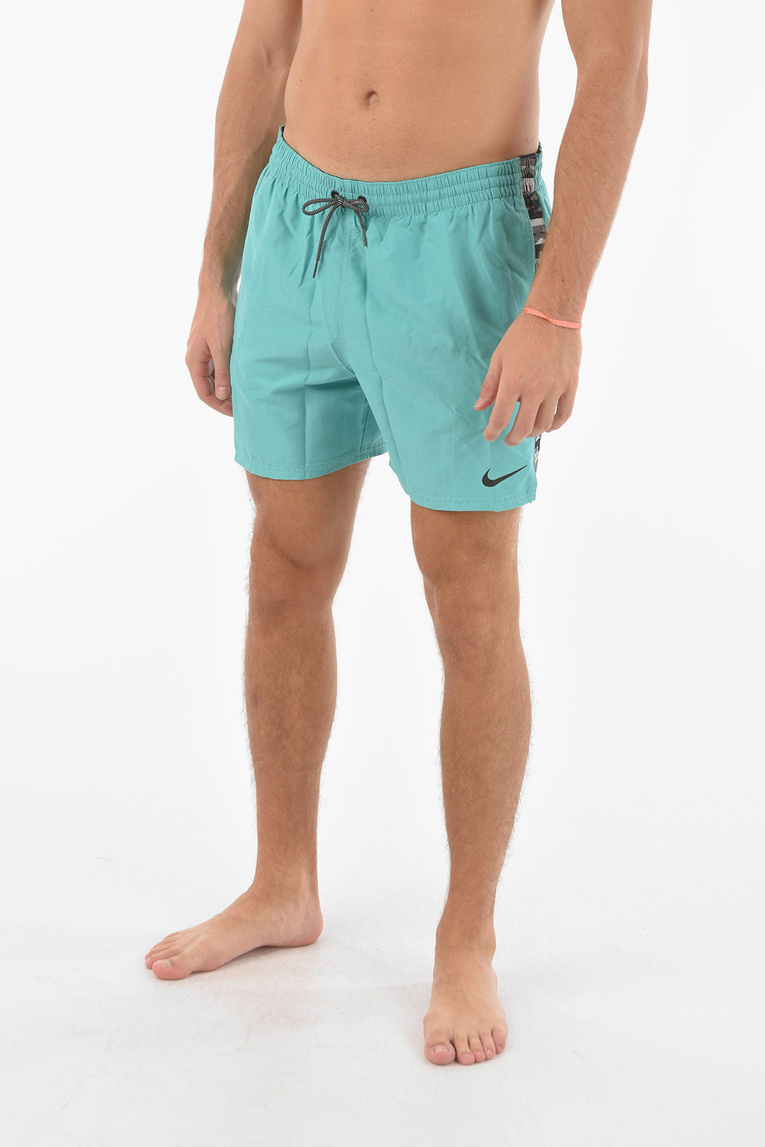 【土日限定クーポン配布中！】 NIKE ナイキ スイムウェア NESSC473-339 メンズ SWIM CONTRASTING LOGOE..