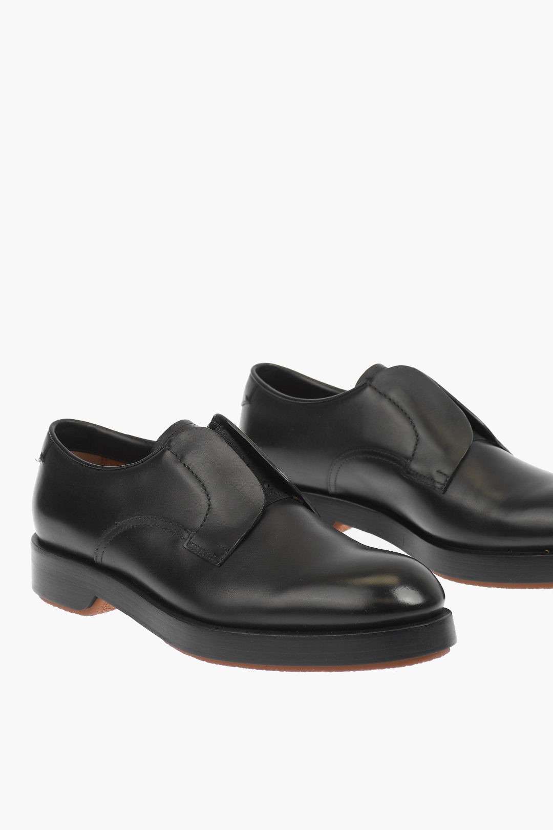 ZEGNA ゼニア ドレスシューズ A5209X LHCLG NER メンズ COUTURE XXX LACELESS LEATHER DERBY SHOES 【関税 送料無料】【ラッピング無料】 dk