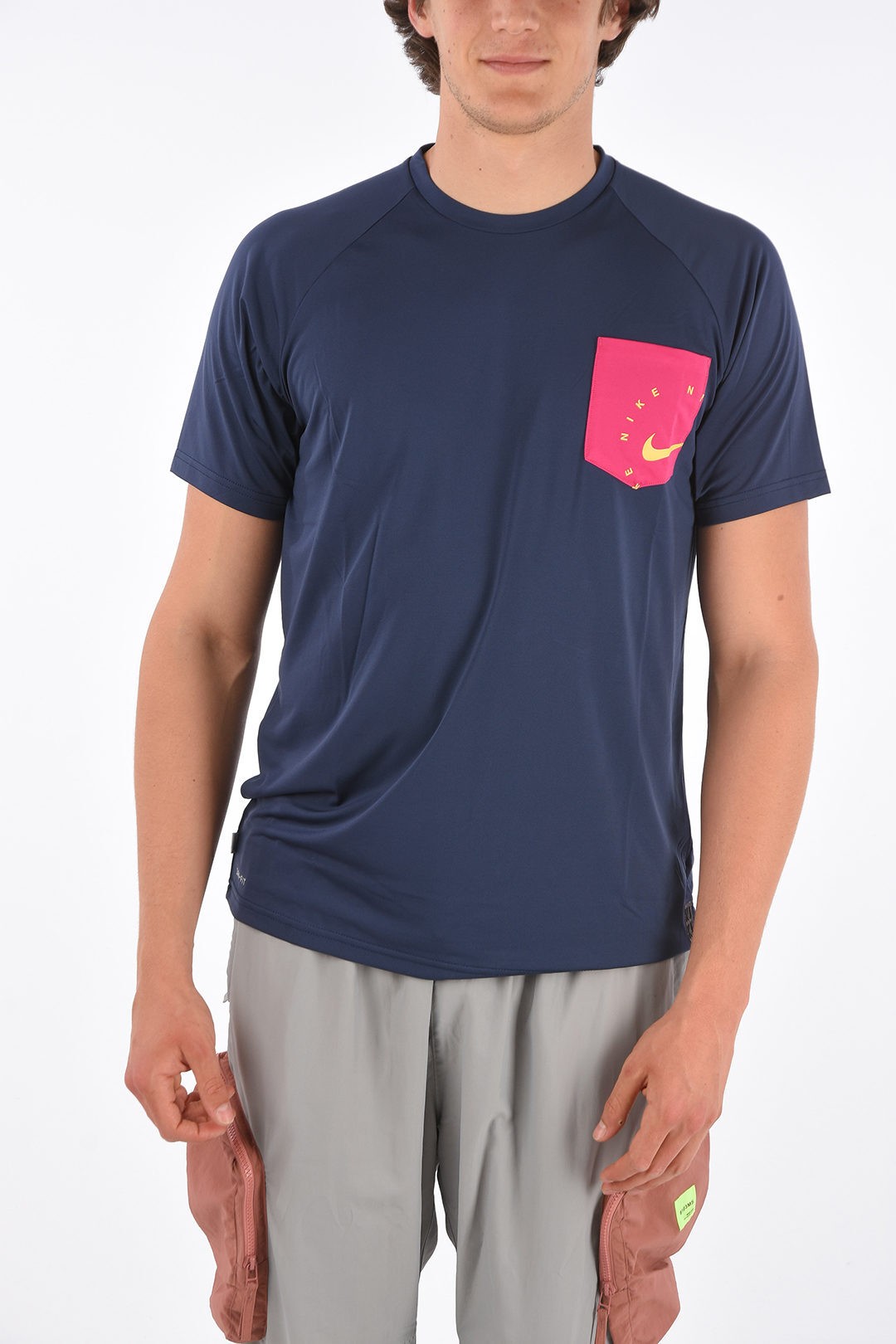 5դݥ4! NIKE ʥ ȥåץ NESSB652 440  T-SHIRT WITH BREAST POCKET ڴǡ̵ۡڥåԥ̵ dk