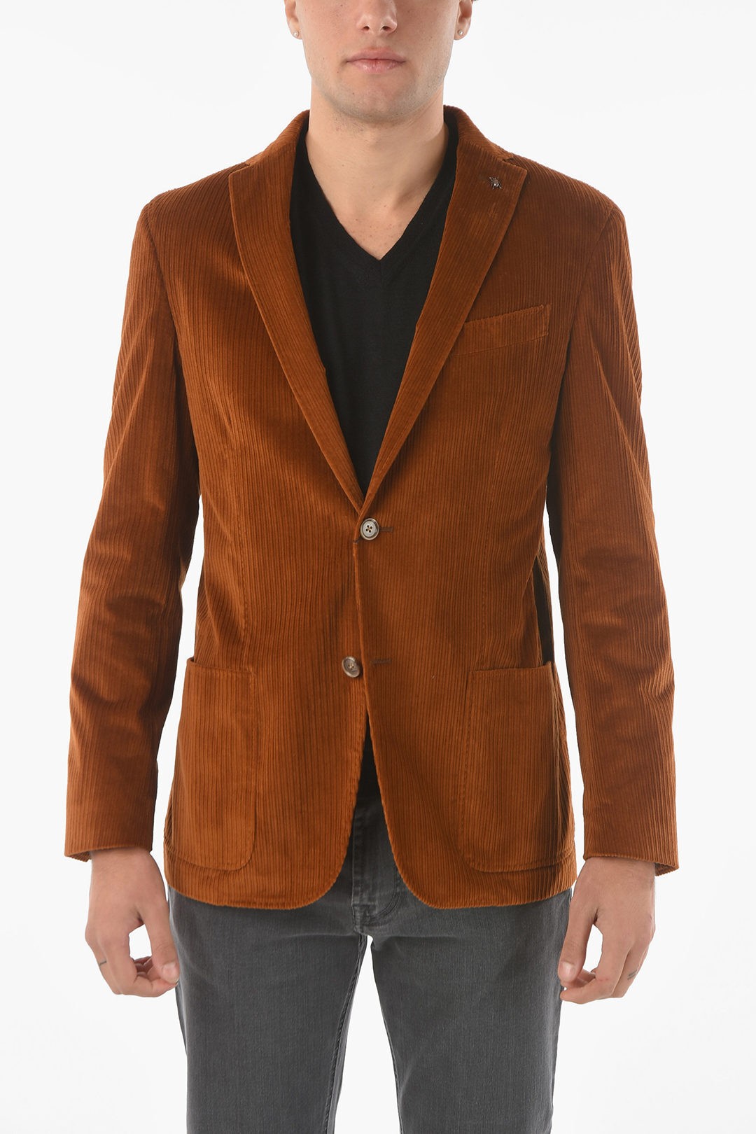 【土日限定クーポン配布中！】 CORNELIANI コルネリアーニ ジャケット 90XR47 9983508 049 メンズ CC COLLECTION HALF-LINED RIGHT CORDUROY BLAZER 【関税・送料無料】【ラッピング無料】 dk