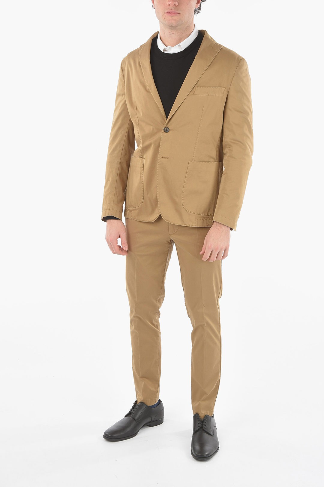 CORNELIANI コルネリアーニ スーツ 87NAZ2 1120155 050 メンズ CC COLLECTION 2 BUTTON STRETCH COTTON SUIT 【関税・送料無料】【ラッピング無料】 dk