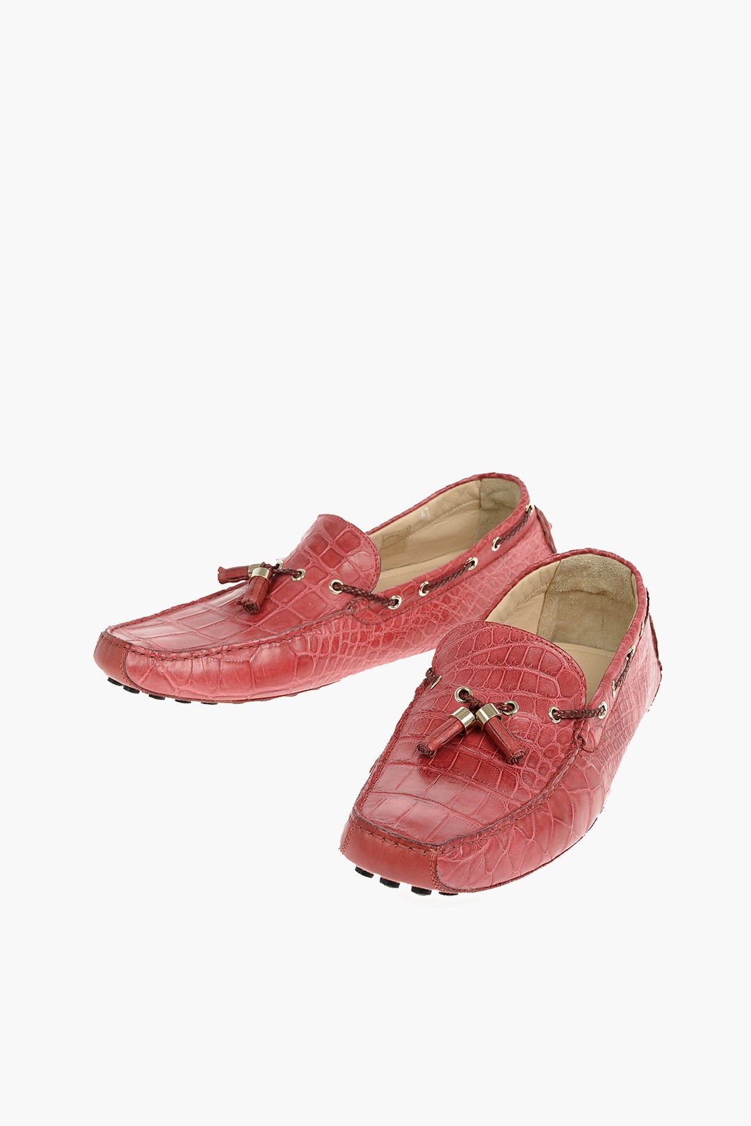 CORNELIANI コルネリアーニ ローファー 81TMNNC8220959 045 メンズ CROCODILE SKIN BOAT SHOES WITH PU..