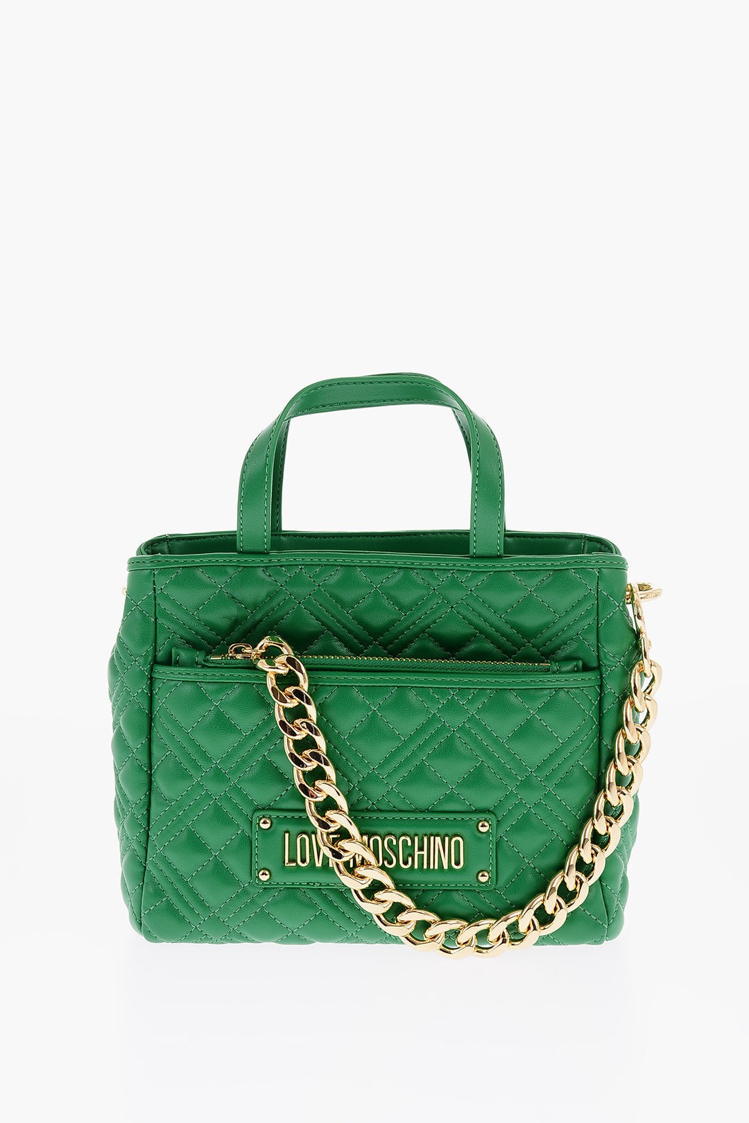 ⥹ MOSCHINO Хå ǥ Business bags LOVE FAUX LEATHER QUILTED MINI ...