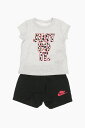 【本日ポイント4倍!!】 ナイキ NIKE KIDS ズボン パンツ ガールズ Trousers SHORTS AND PRINTED T-SHIRT SET 36J137-023 関税 送料無料 ラッピング無料 2020SS dk