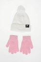 NIKE KIDS ナイキ 帽子 4A2892 001 ガールズ LUREX GLOVES AND PON PON BEANIE SET 【関税・送料無料】【ラッピング無料】 dk