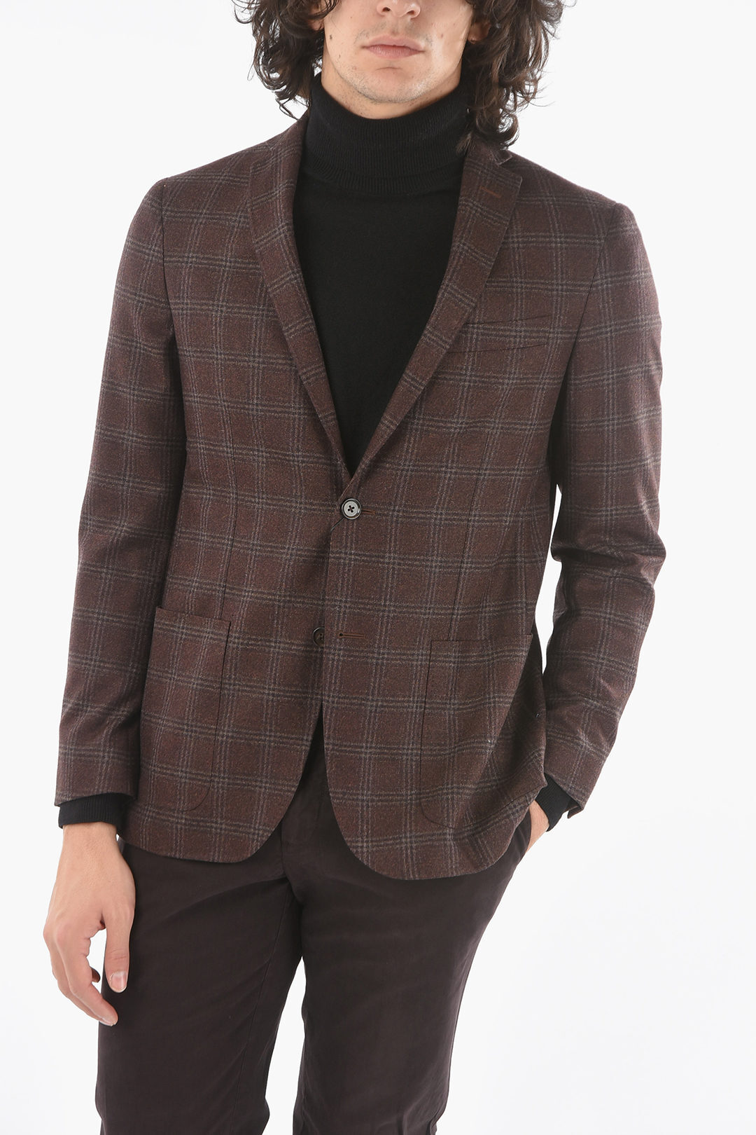 コルネリアーニ CORNELIANI フォーマル スーツ メンズ Formal Outfits CC COLLECTION BLAZER WINDOWPANE CHECK 82XR47 8866221 044 関税 送料無料 ラッピング無料 2020AW dk