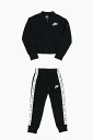 ナイキ NIKE KIDS ズボン パンツ ガールズ Trousers LOGOED SIDE BAND JOGGERS AND SWEATSHIRT SET CU8374-010 関税 送料無料 ラッピング無料 2020SS dk