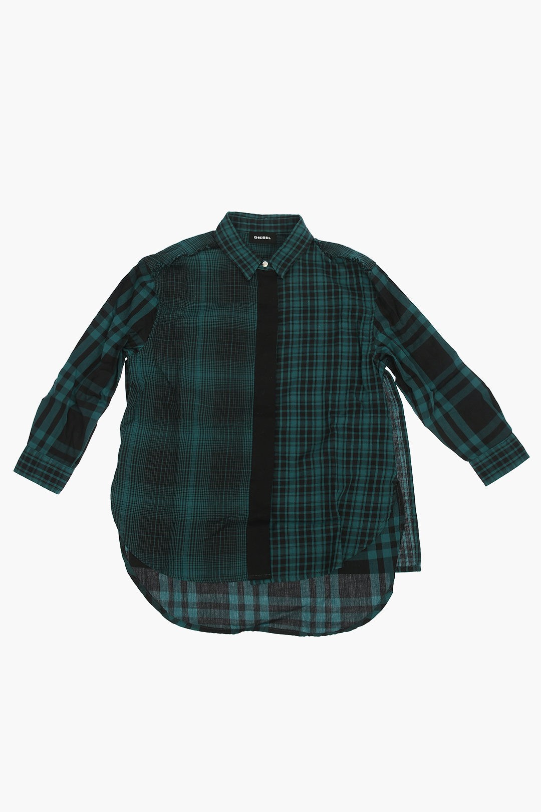 DIESEL ǥ  00J4J4 KXB1A K50G 륺 CHECKED CGARZ SHIRT WITH SNAP BUTTONS CLOSURE ڴǡ̵ۡڥåԥ̵ dk