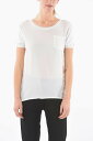 ウールリッチ WOOLRICH Tシャツ トップス レディース T-shirts and tops SEE-THROUGH SILK SOFT T-SHIRT COWWTEE1119SI04 8641 関税 送料無料 ラッピング無料 2020SS dk