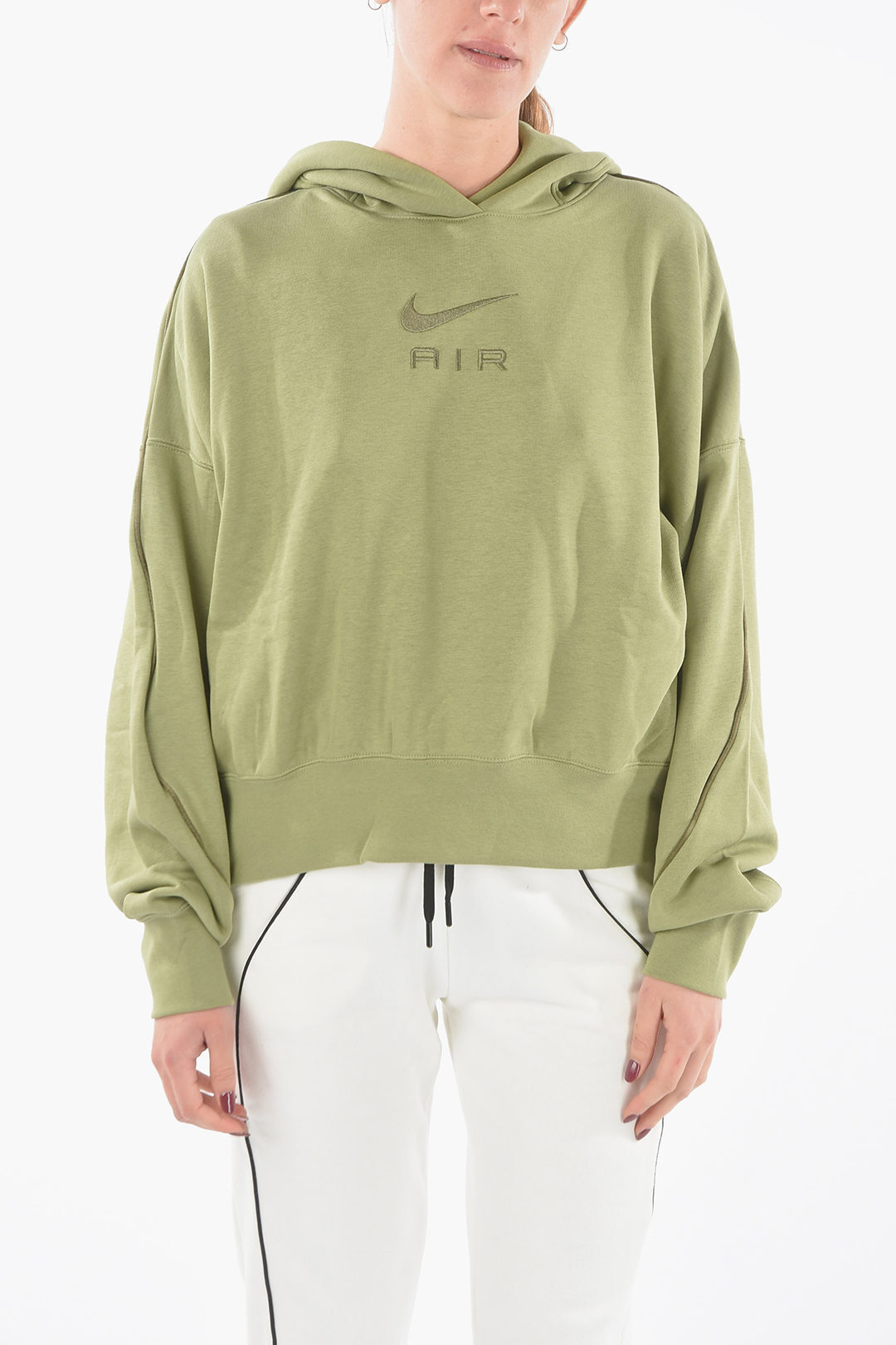 【土日限定クーポン配布中！】 NIKE ナイキ トレーナー DQ6915-334 レディース AIR BRUSHED COTTON OVERSIZED FIT HOODIE 【関税・送料無料】【ラッピング無料】 dk