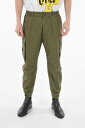 【三連休限定1000円OFF】 ディースクエアード DSQUARED2 ズボン パンツ メンズ Trousers STRIPED CARGO PANTS S74KB0629 S54391 001F 関税 送料無料 ラッピング無料 2020SS dk