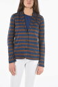 WOOLRICH ウールリッチ ジャケット COWWBLZ0248UT1503 30077 レディース STRIPED TWO-TONE FLAX SLUB BLAZER 【関税・送料無料】【ラッピング無料】 dk