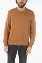 アルテア ALTEA アルテア ニットウェア 2051080 34/R メンズ COTTON AND LINEN CABLE KNIT CREW-NECK SWEATER 【関税・送料無料】【ラッピング無料】 dk